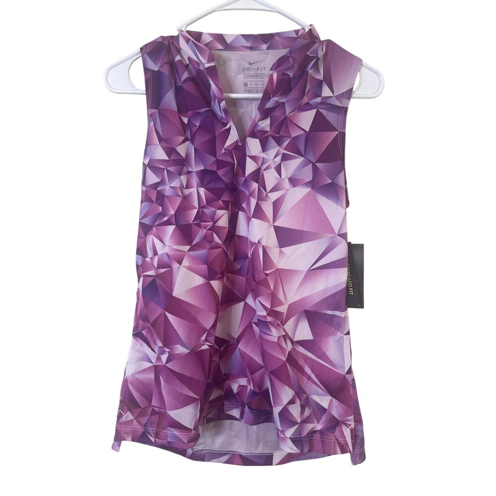Nike women's golf shirt in purple XS p